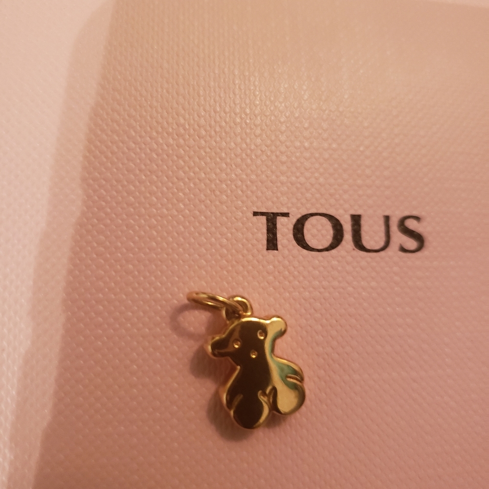 Tous small gold pendant